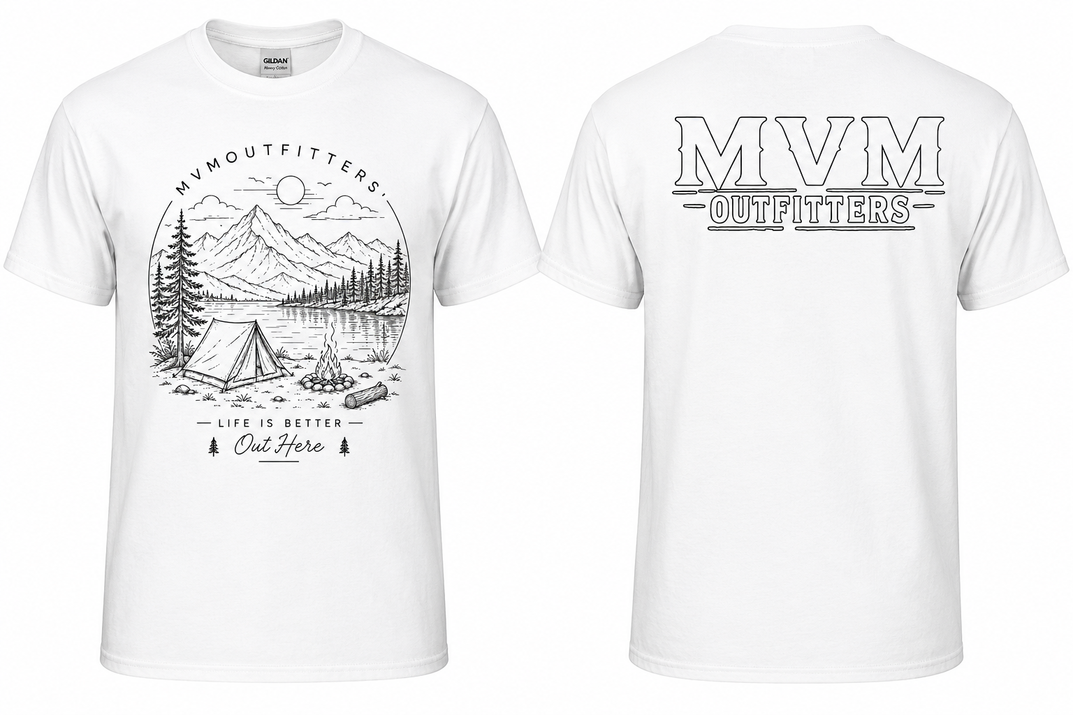 MVM Outfitters – Life Is Better Out Here Tee