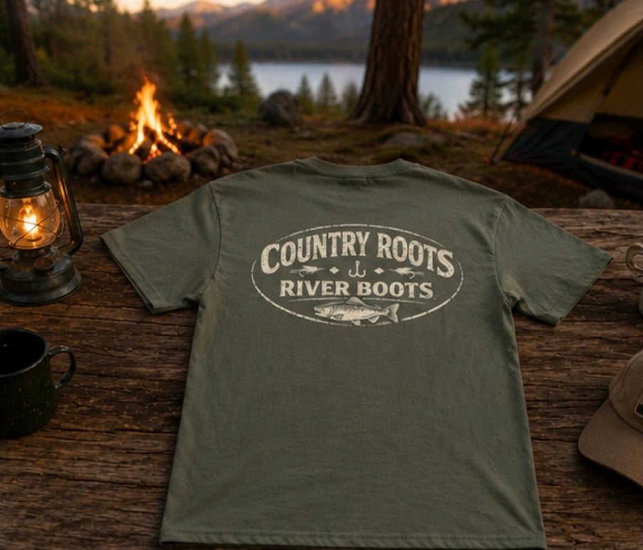 Country Roots. River Boots.
